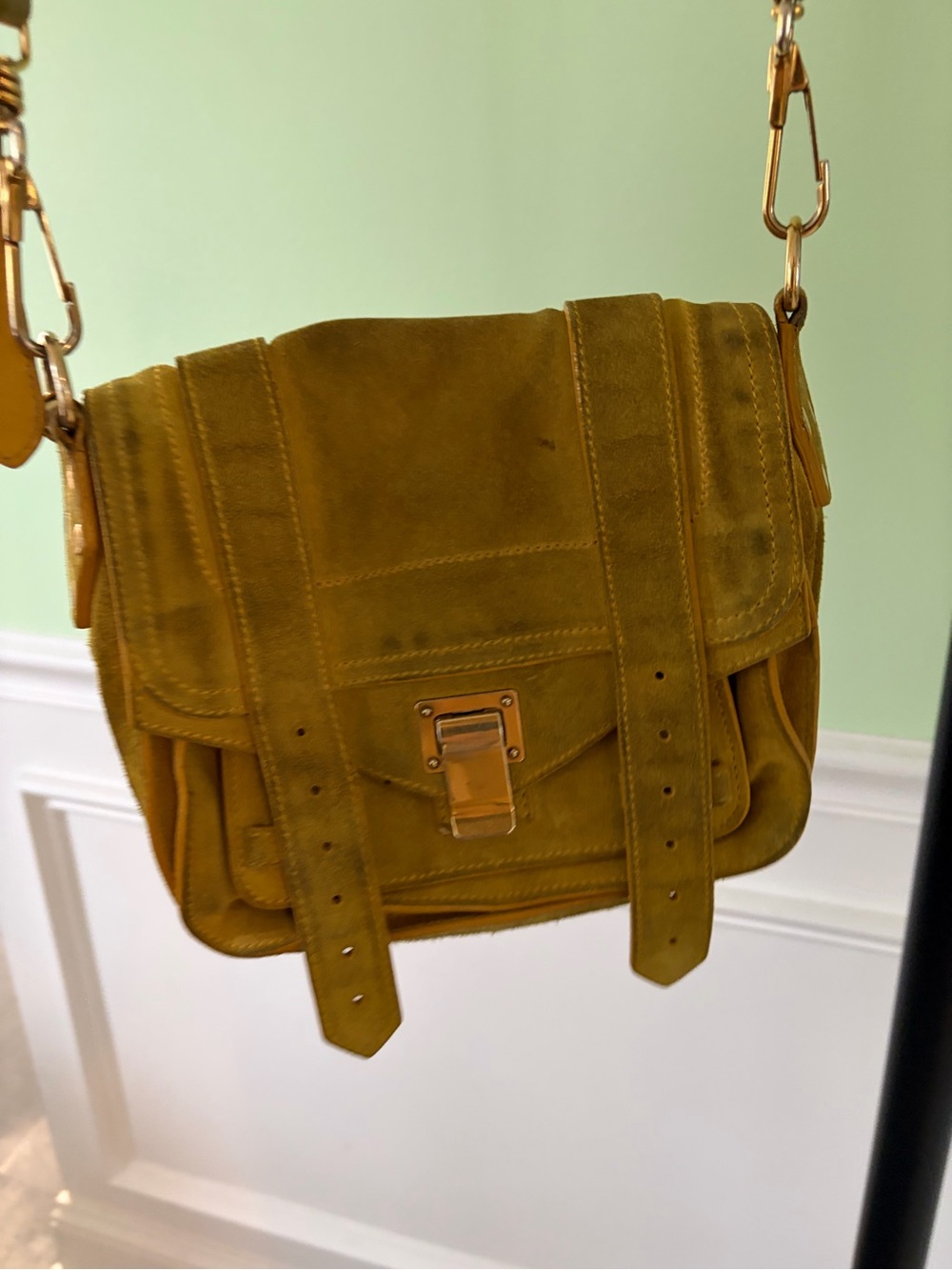 Proenza Schouler bag  PS1 mini suede